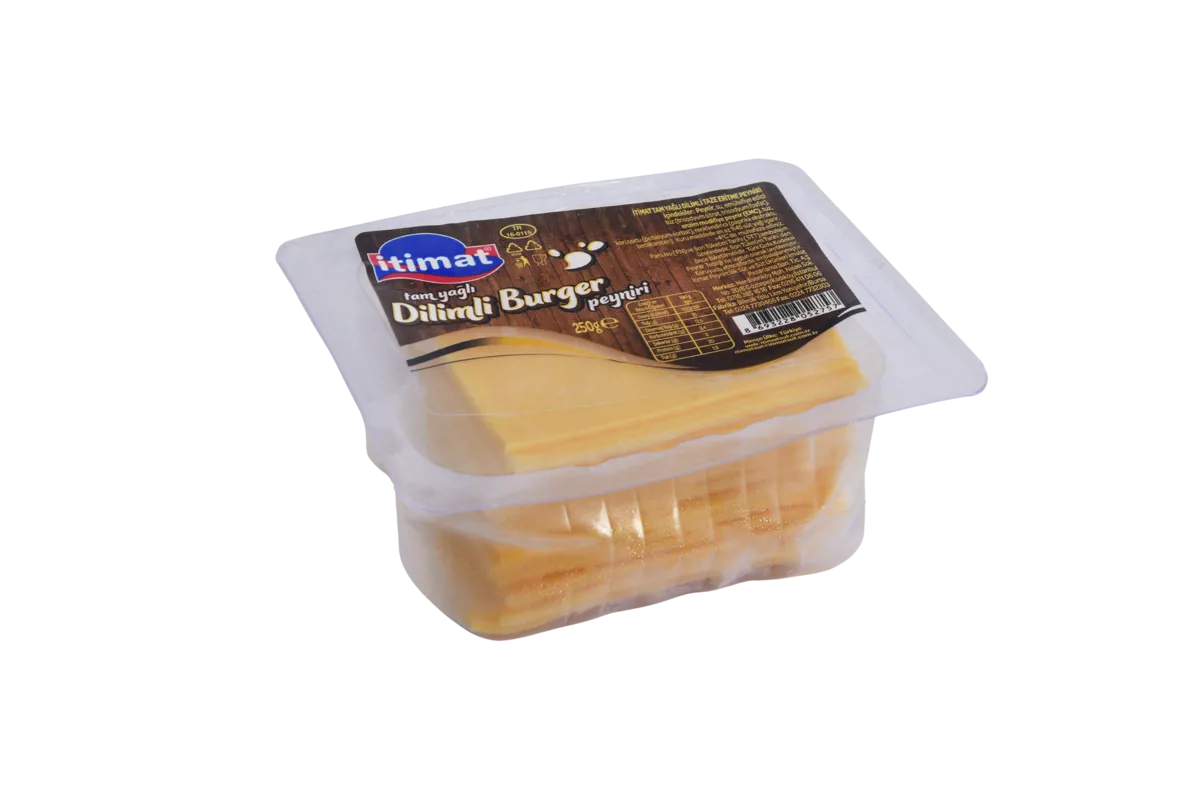 İTİMAT DİLİMLİ BURGER PEYNİRİ 250 G