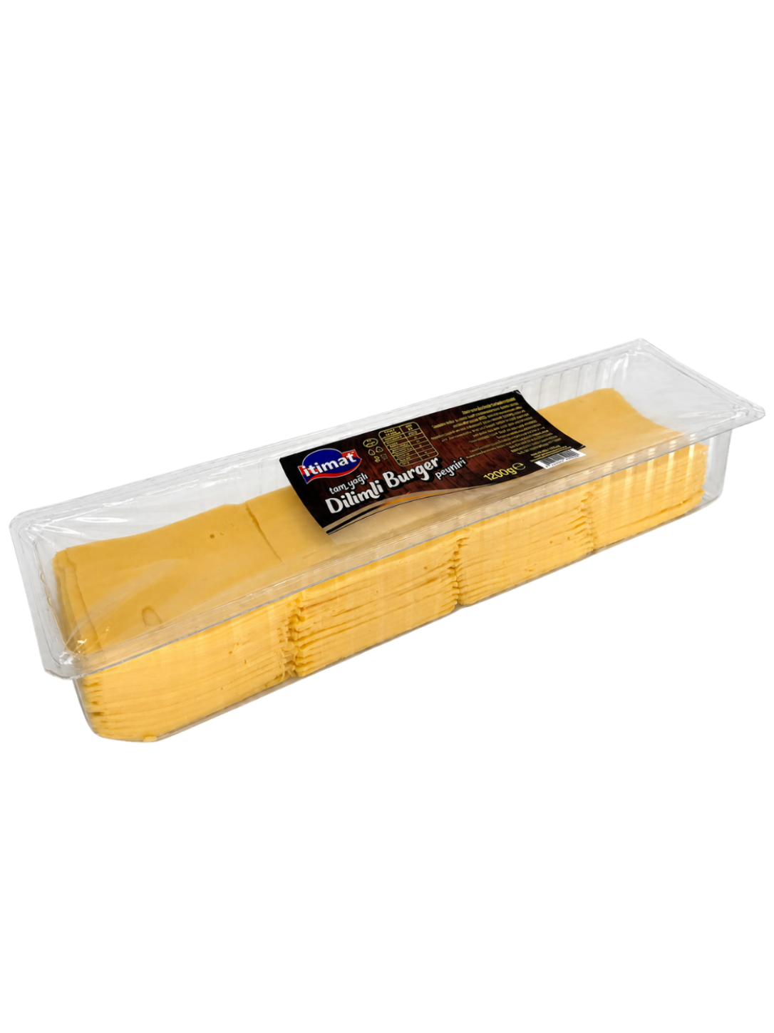 İTİMAT DİLİMLİ BURGER PEYNİRİ 1200 G