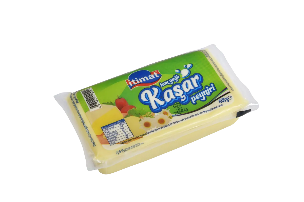 İTİMAT TAM YAĞLI TAZE KAŞAR PEYNİRİ 400 G