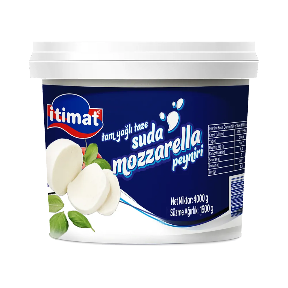 İTİMAT MOZZARELLA PEYNİRİ 12*125 G (KOVA)