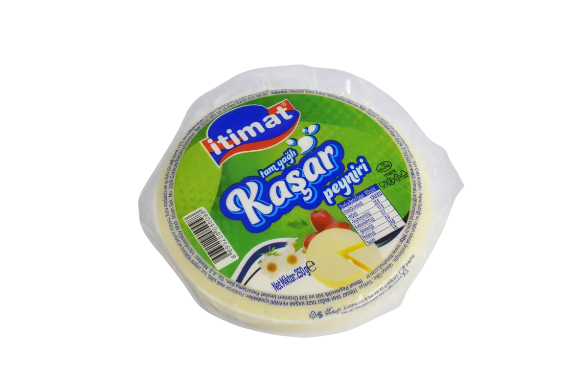İTİMAT TAM YAĞLI TAZE KAŞAR PEYNİRİ 250 G
