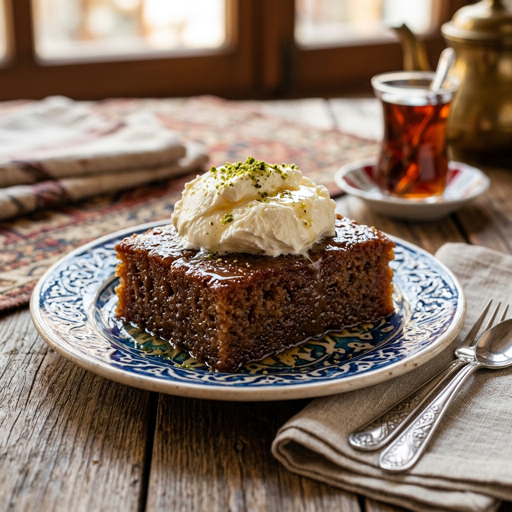 Kaymaklı Ekmek Kadayıfı